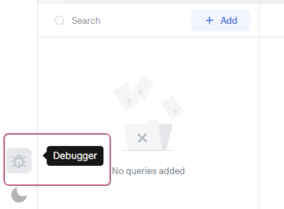 Click the Debugger icon to perform debugging. A pop-up appears with found errors.